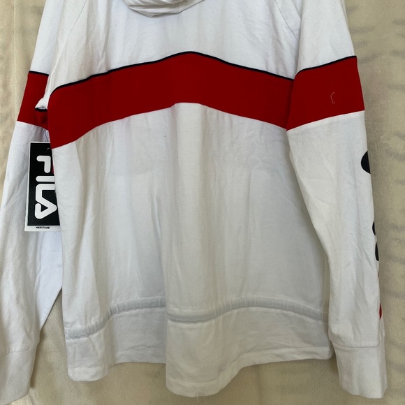 Fila Women zippered jacked with hood Medium NWT - Picture 10 of 11